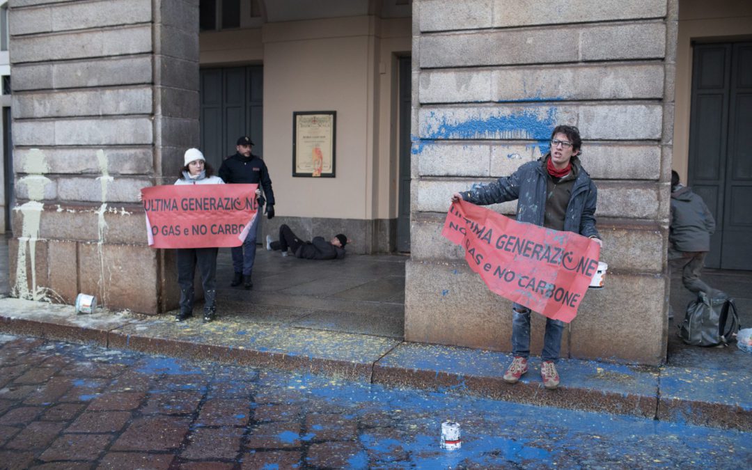 Imbrattamento del Teatro alla Scala – Milano