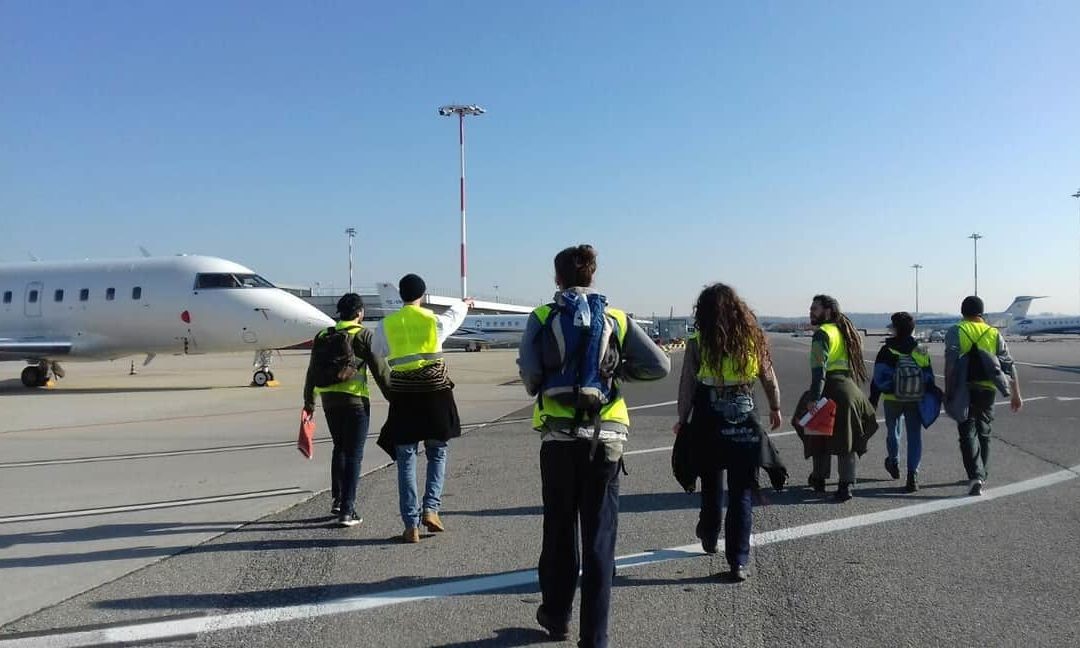 Blocco dei jet privati a Milano
