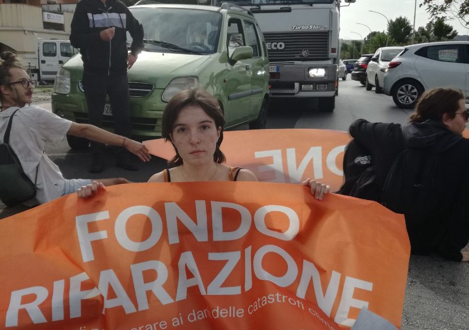 Enna, blocco stradale in via Pergusina