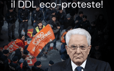 Mattarella non firmare il DDL Ecoproteste