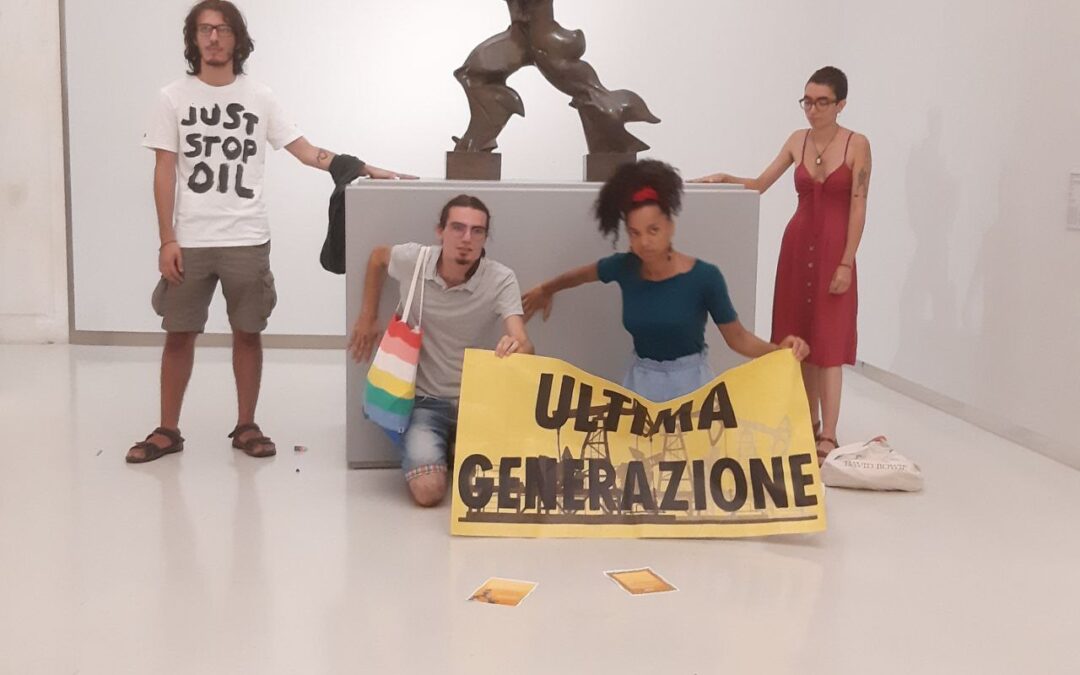 ULTIMA GENERAZIONE: MILANO, AZIONE AL MUSEO DEL NOVECENTO ASSOLTI PERCHE’ IL FATTO NON SUSSISTE