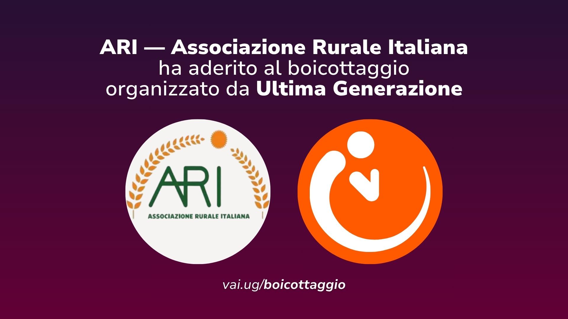 ultima-generazione-boicottaggio-adesione-ari